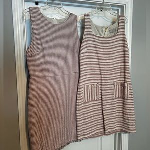 2 tweed dresses. Price is for both
